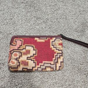 Patricia Nash Peruvian Tapestry Cassini Wristlet